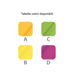 Bobina Polysilk Mat Su Due Lati 3 BOBINA POLYSILK MAT IT 097 tabella colori