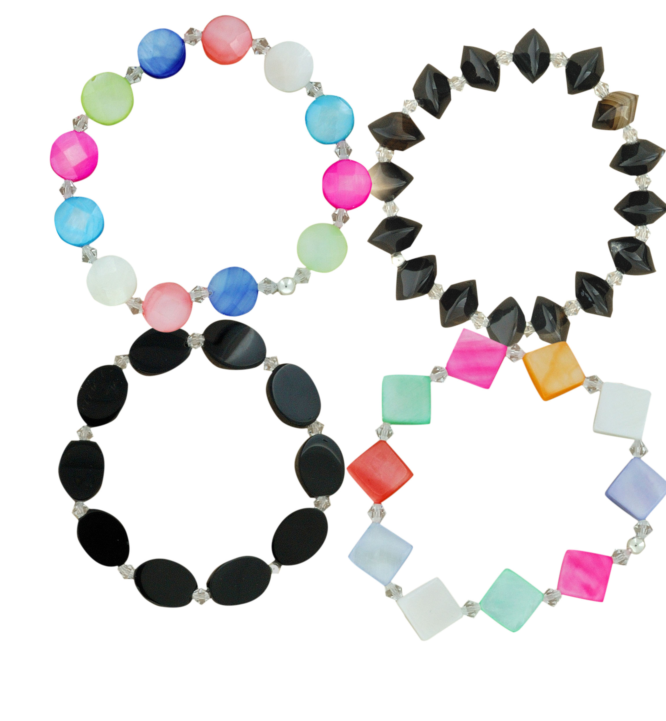 Bracciale In Madreperla Swarovski 1 Bracciale madreperla swarovski