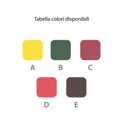 Buste Tnt Smerlato ( 25X40 Cm, 35X50 Cm) Conf. 25 Pz 3 BUSTA IN TNT SMERLATO tabella colori