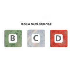 Buste Polysilk Metallizzate 3 BUSTE FOGLIE PERLATE IT 178 tabella colori