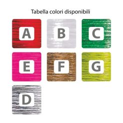 Nastro Bouquet 3 NASTRO BOUQUET SR 206 tabella colori