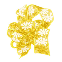 Nastro Zara Con Bordi Animati 5 SR 163 GIALLO