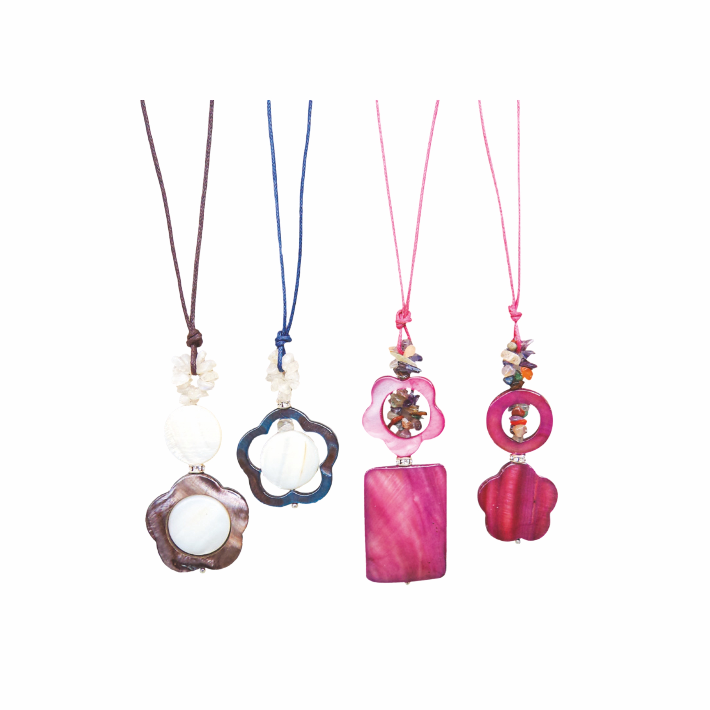 Pendente Madreperla, Scaglie, Argento 925 1 Pendente Madreperla, Scaglie, Argento 925