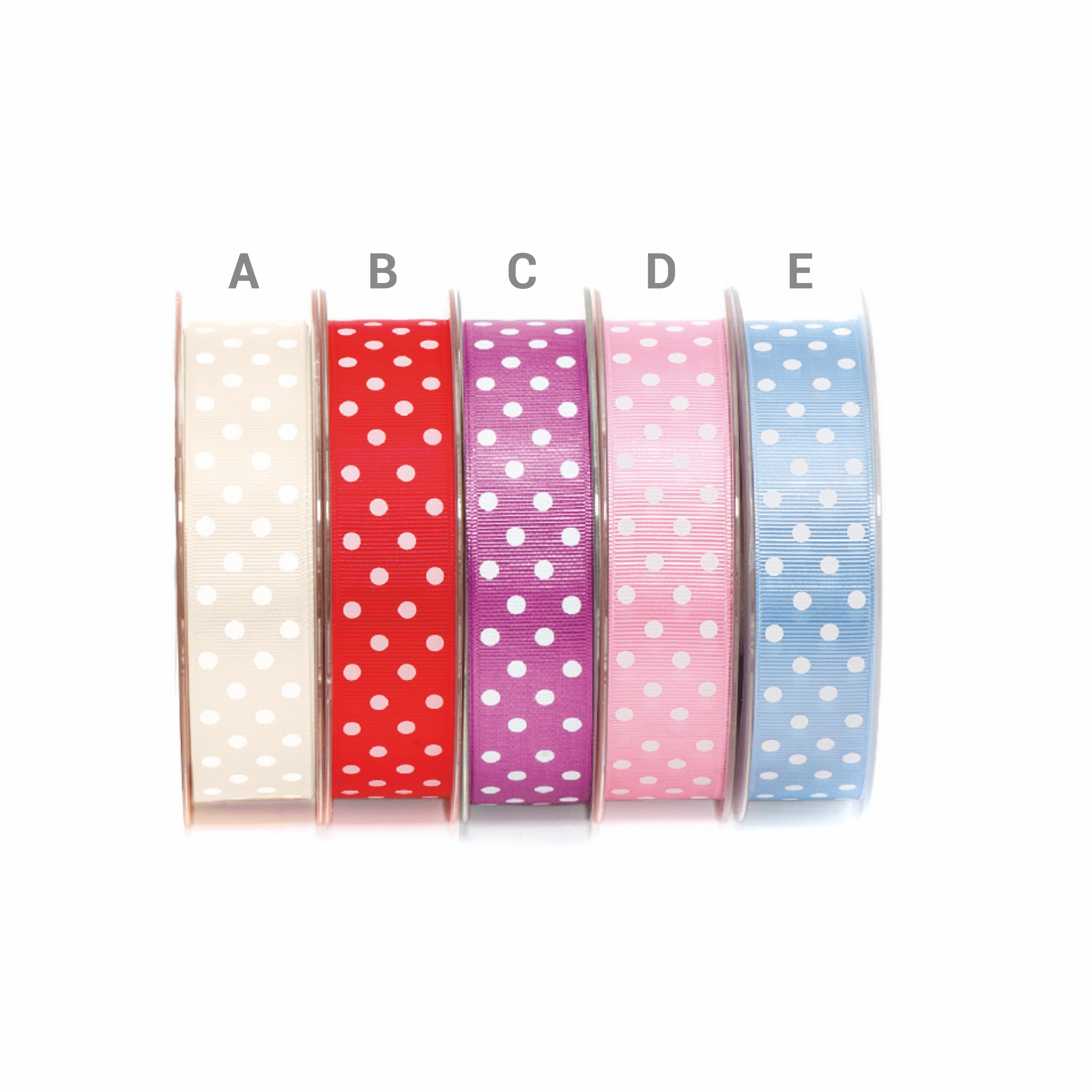 Nastro Grosgrain With Dots 1 Nastro GROSGRAIN WITH DOTS