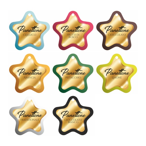 Pendagli Segna Gusti Stella 2 Pendagli Segna Gusti Stella - immagine 2
