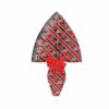 Incarti in Polipropilene - New Sport - Rosso Nero - cm 100x100 ( conf. da 5 kg )