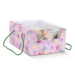 Scatola Flowers Prestige con cordini