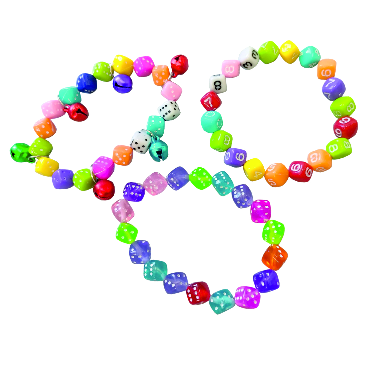 Bracciale Dadi Multicolor 1 Bracciale Dadi Multicolor