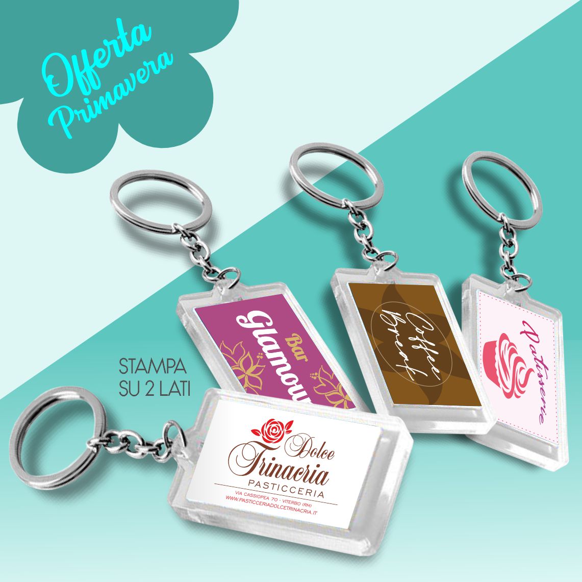Portachiave Personalizzabile 1 Portachiave Personalizzabile