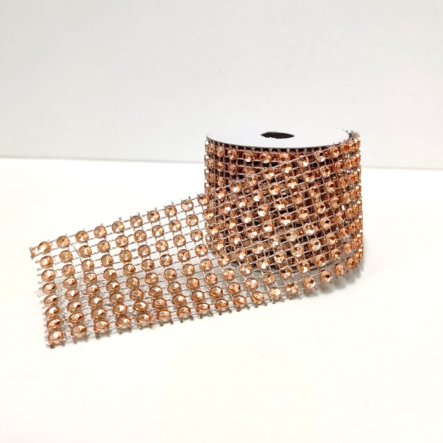 Nastro Strass -Rame (Cm 4X1 Mt ) 1 Nastro Strass -Rame (cm 4x1 mt )