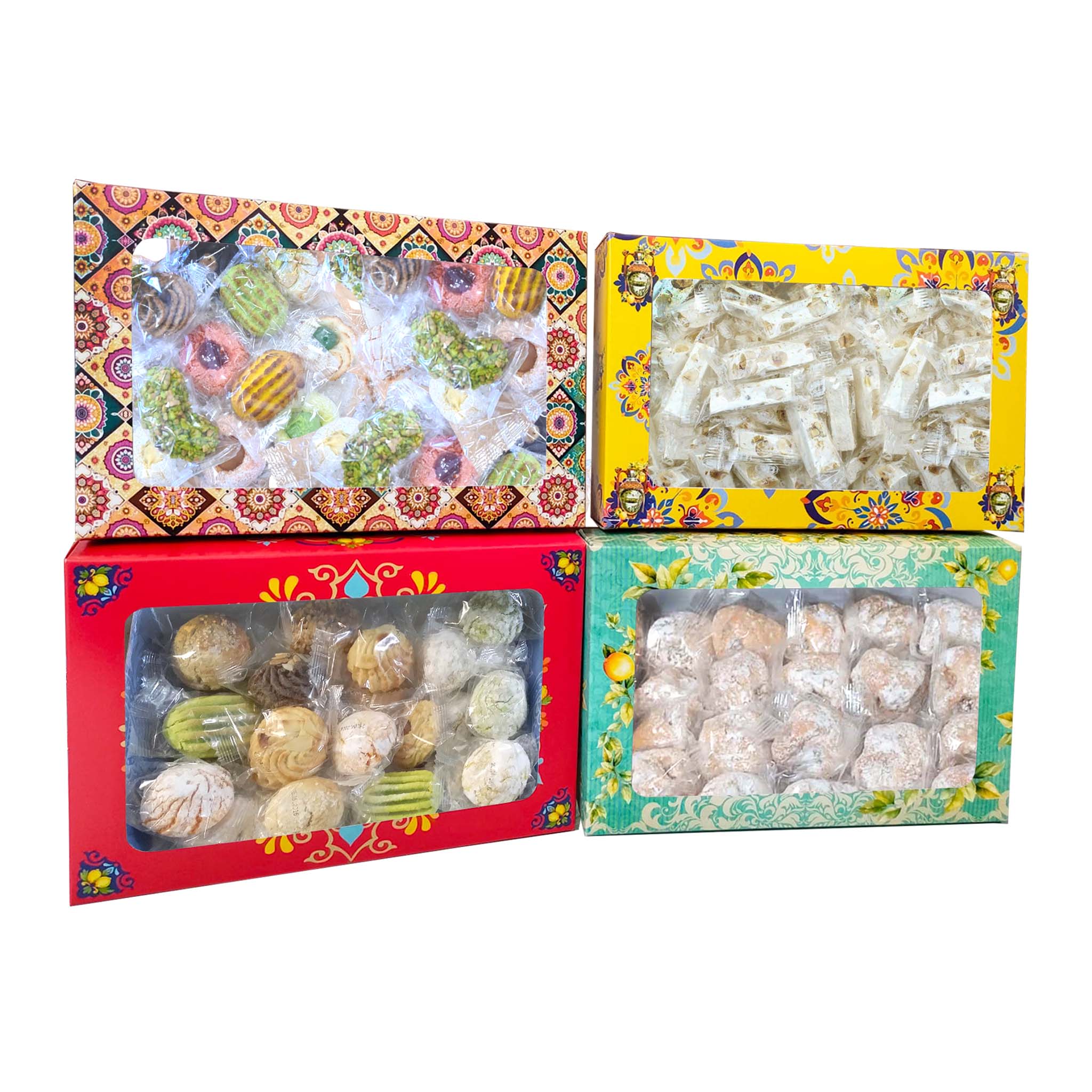 Scatola Fondo E Coperchio Finestrata Rettangolare - 500 Gr 1 Scatola fondo e coperchio finestrata Rettangolare - 500 gr