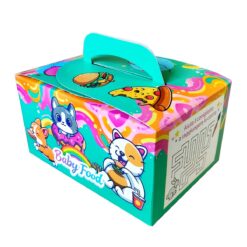Baby Food Box 11 verde acqua retro