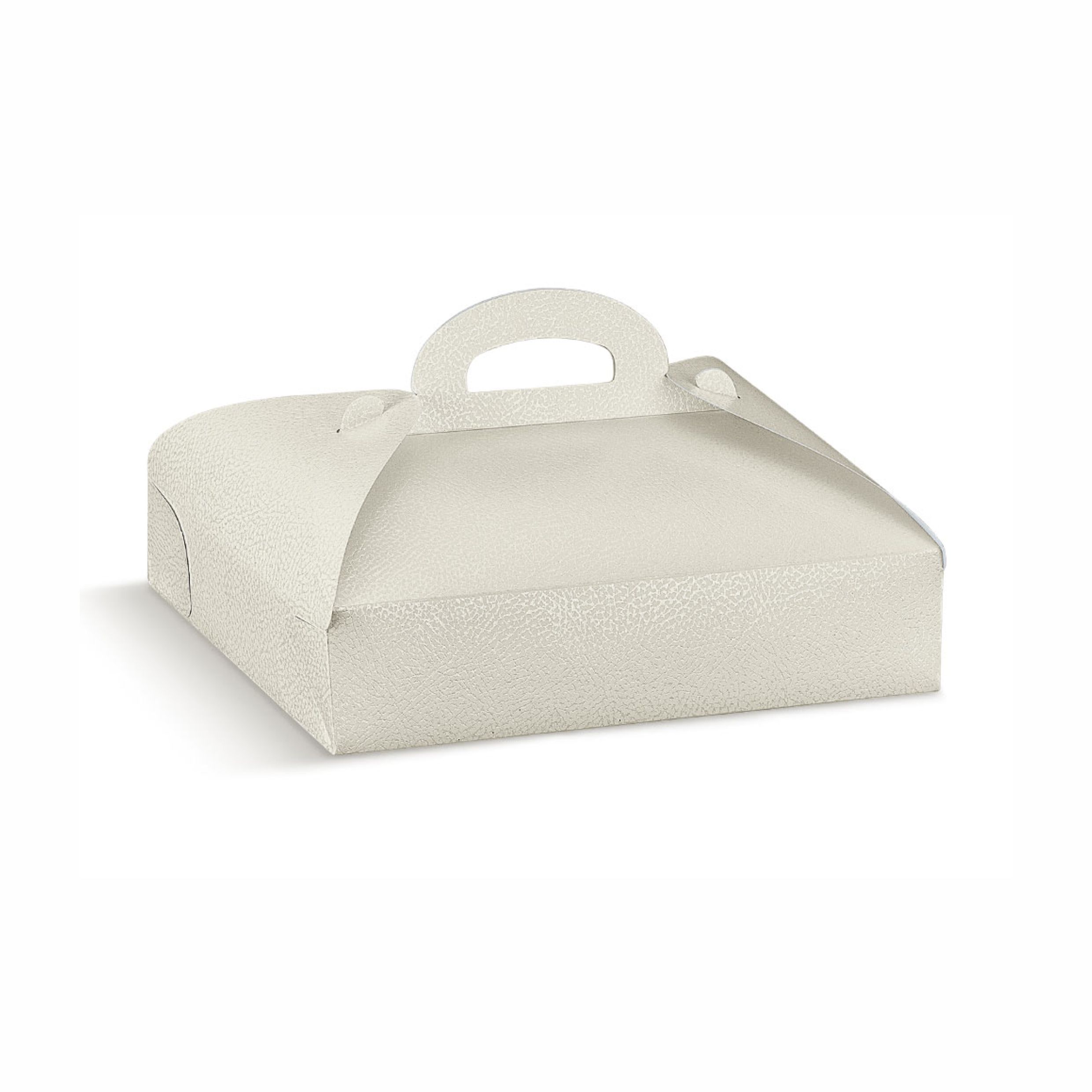 Scatola Portapaste In Pelle Bianco 1 Scatola Portapaste in Pelle Bianco