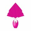 Incarti in Polipropilene - Carta monocolore Fuxia - cm 100x100 ( conf. da 5 kg )