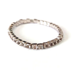 Bracciale Ginevra 5 BR 135 GINEVRA argento e bianco