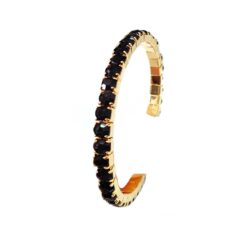 Bracciale Ginevra 4 BR 135 GINEVRA dorato e nero