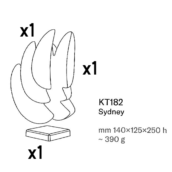 Stampo Tridimensionale Sydney 2 Stampo Tridimensionale Sydney - immagine 2