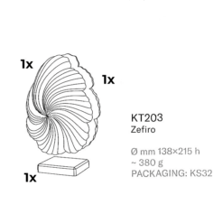 Stampo Tridimensionale Zefiro 3 kt203 ok