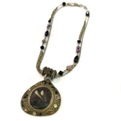 Collana Con Pendente 4 CL 154 NERA