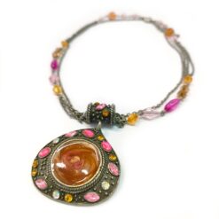 Collana Con Pendente 5 CL 154 ROSA 1