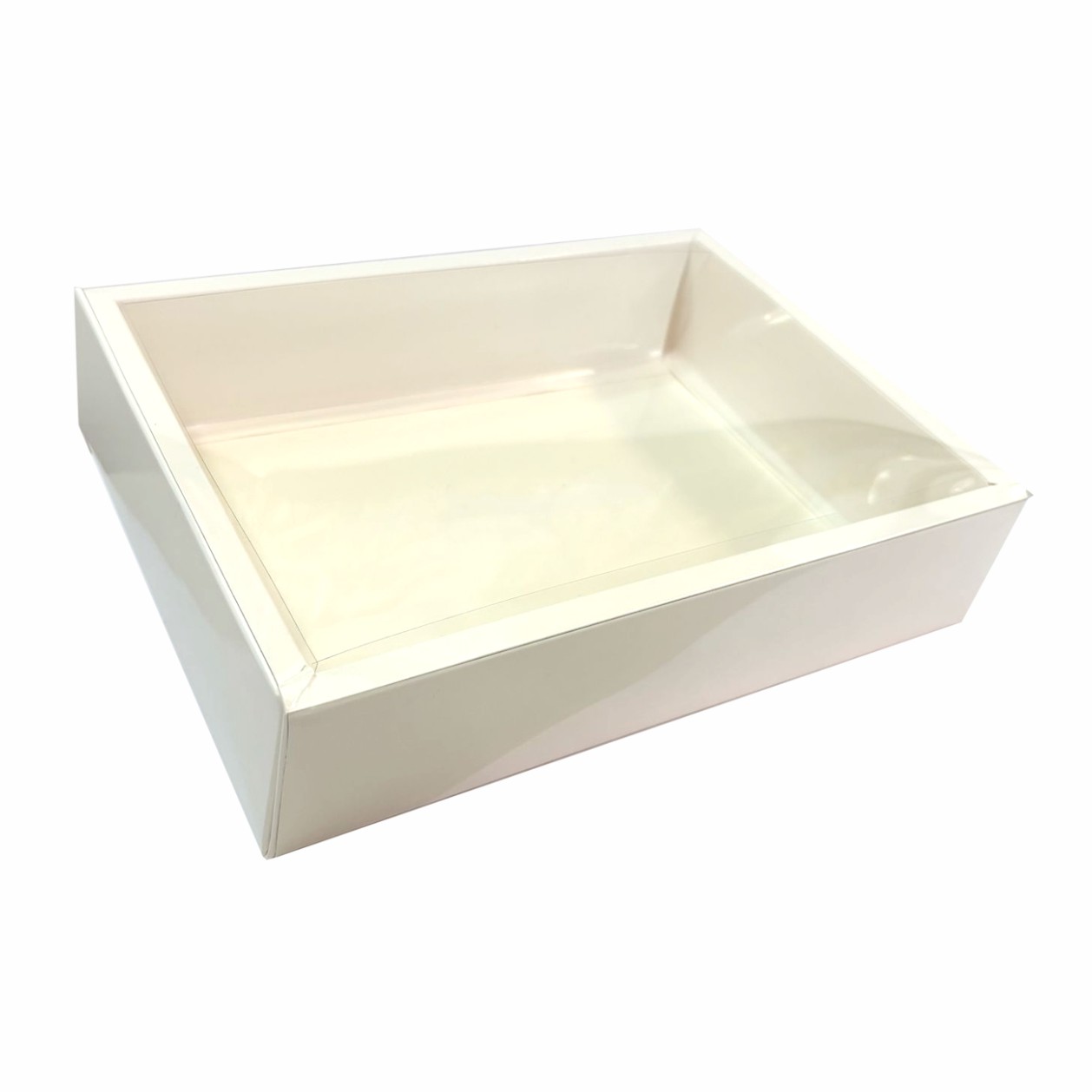 Scatola Bianca Con Coperchio In Pvc 1 Scatola bianca con coperchio in pvc