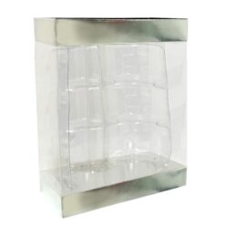 Scatola Porta Macarons In Pvc Con Coperchio Colorato. 7 PPMC6 48x97 h 12 E 063