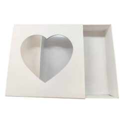 Scatola Cuore Fiammifero 3 LS 122 Cuore bianco