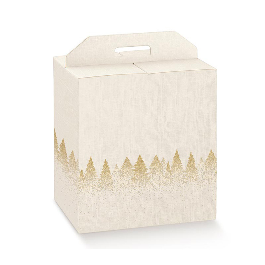 Portapanettone + Portabottiglia White Forest 1 Portapanettone + Portabottiglia White Forest