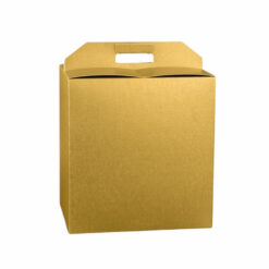 Portapanettone + Portabottiglia Fibra Oro