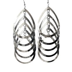 Orecchini Drop 3 or 148 argento