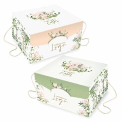 Scatola porta colomba "Primavera Foglie" da 1 kg
