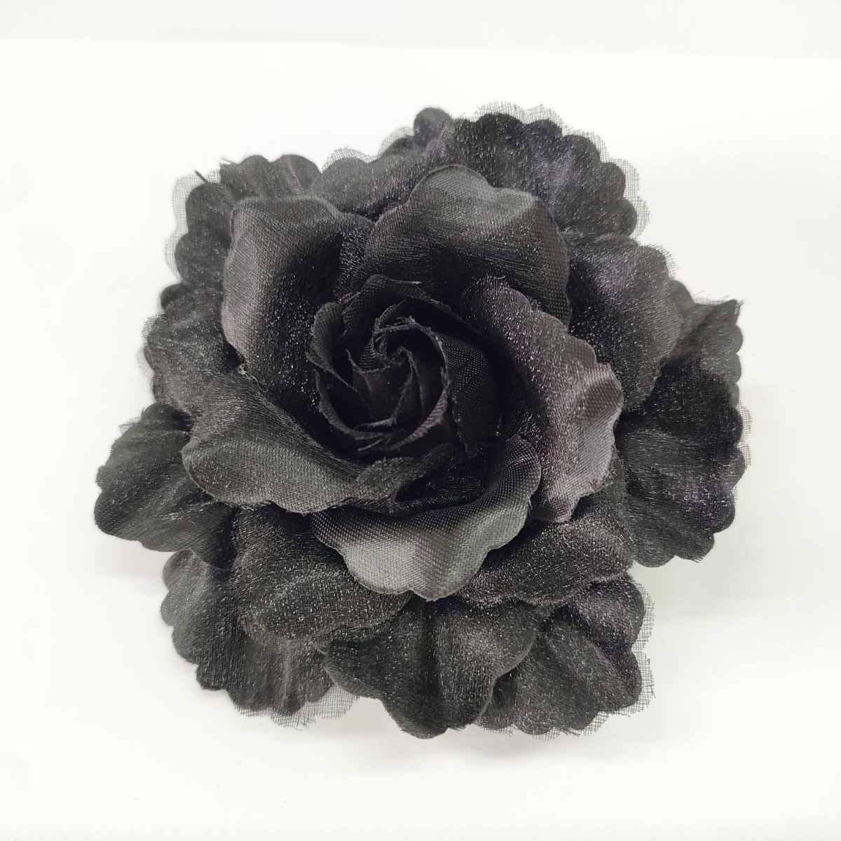 Fiore Elastico/Spilla/Molletta Ø 12 Cm 4 Fiore elastico/spilla/molletta Ø 12 cm - immagine 4