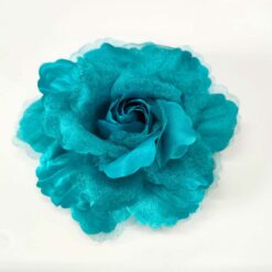 Fiore Elastico/Spilla/Molletta Ø 12 Cm 8 FC 176 tiffany