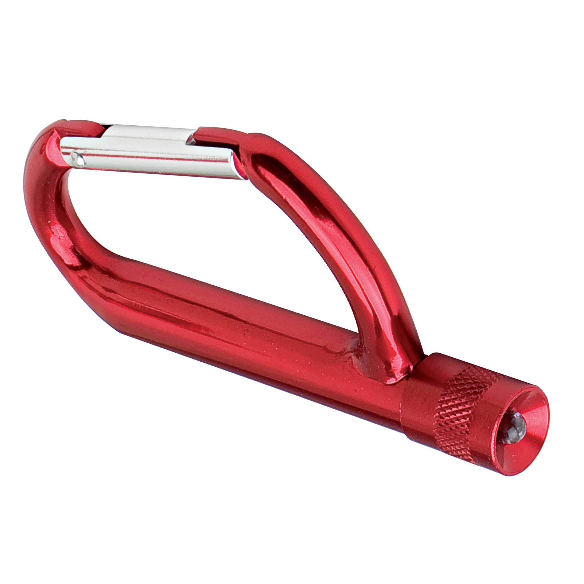 Moschettone torcia 1 led